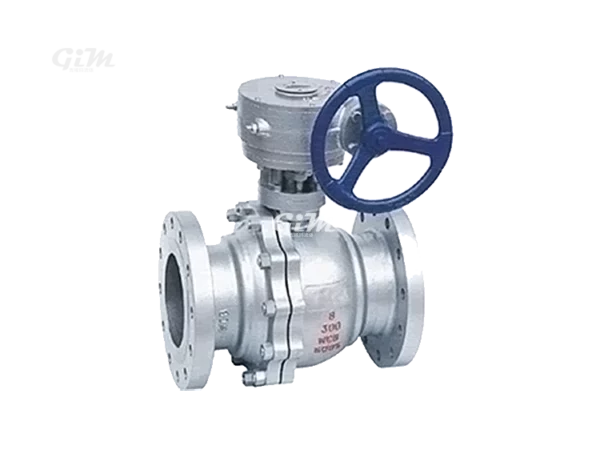 worm-gear-operated-ball-valve