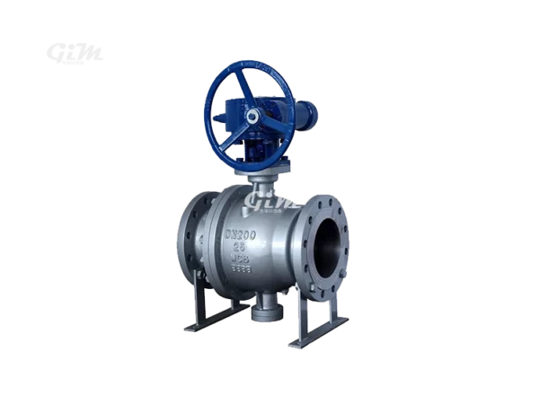 worm-gear-operated-fixed-ball-valve